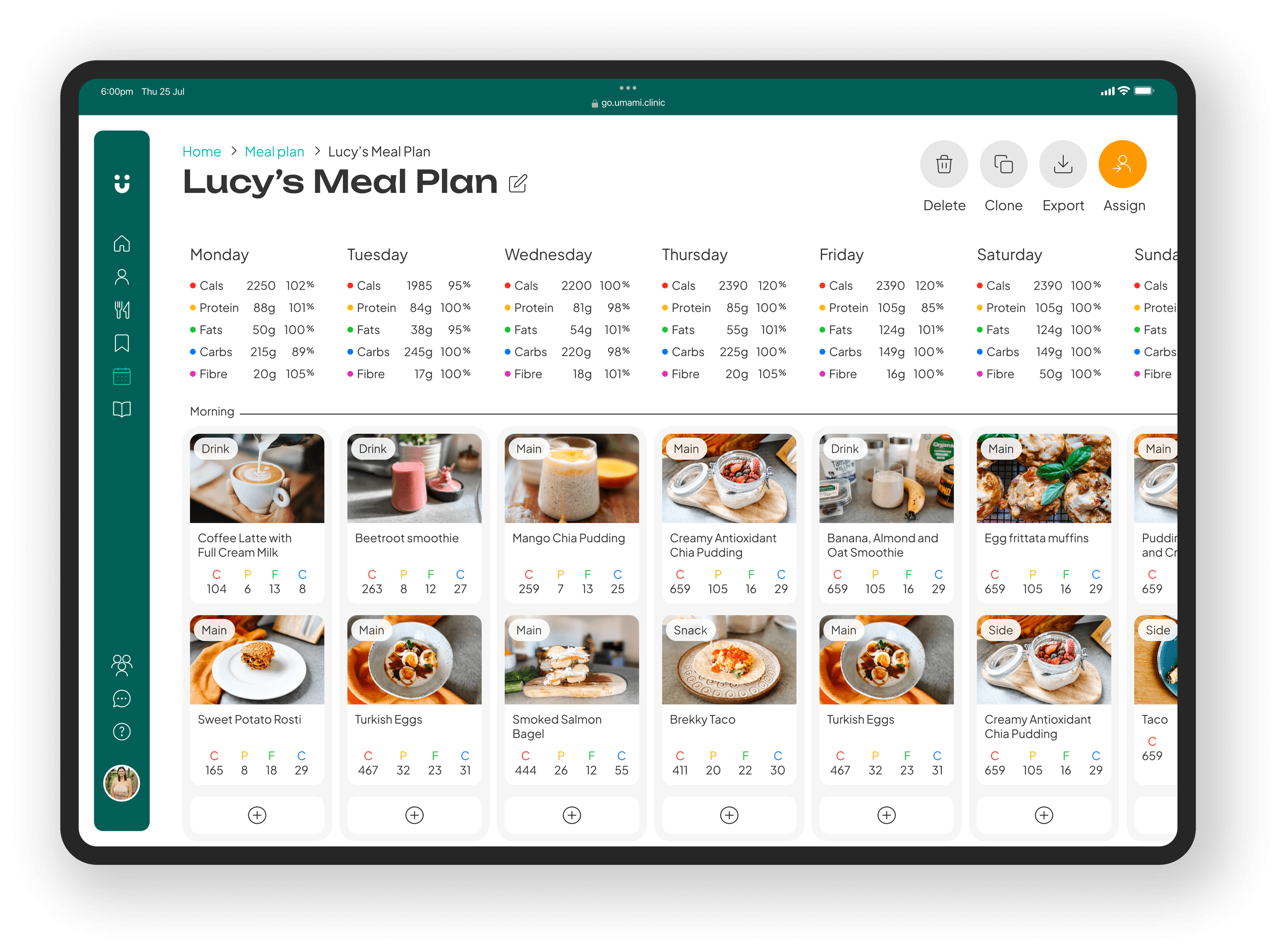 Meal Planning Preview